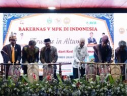 Pembukaan Rakernas V Digelar di Tarutung, Menteri Dikdasmen RI Apresiasi MPK Indonesia