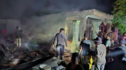 Sijago Merah Hanguskan 4 Rumah di Desa Pamah Tambunan, Langkat